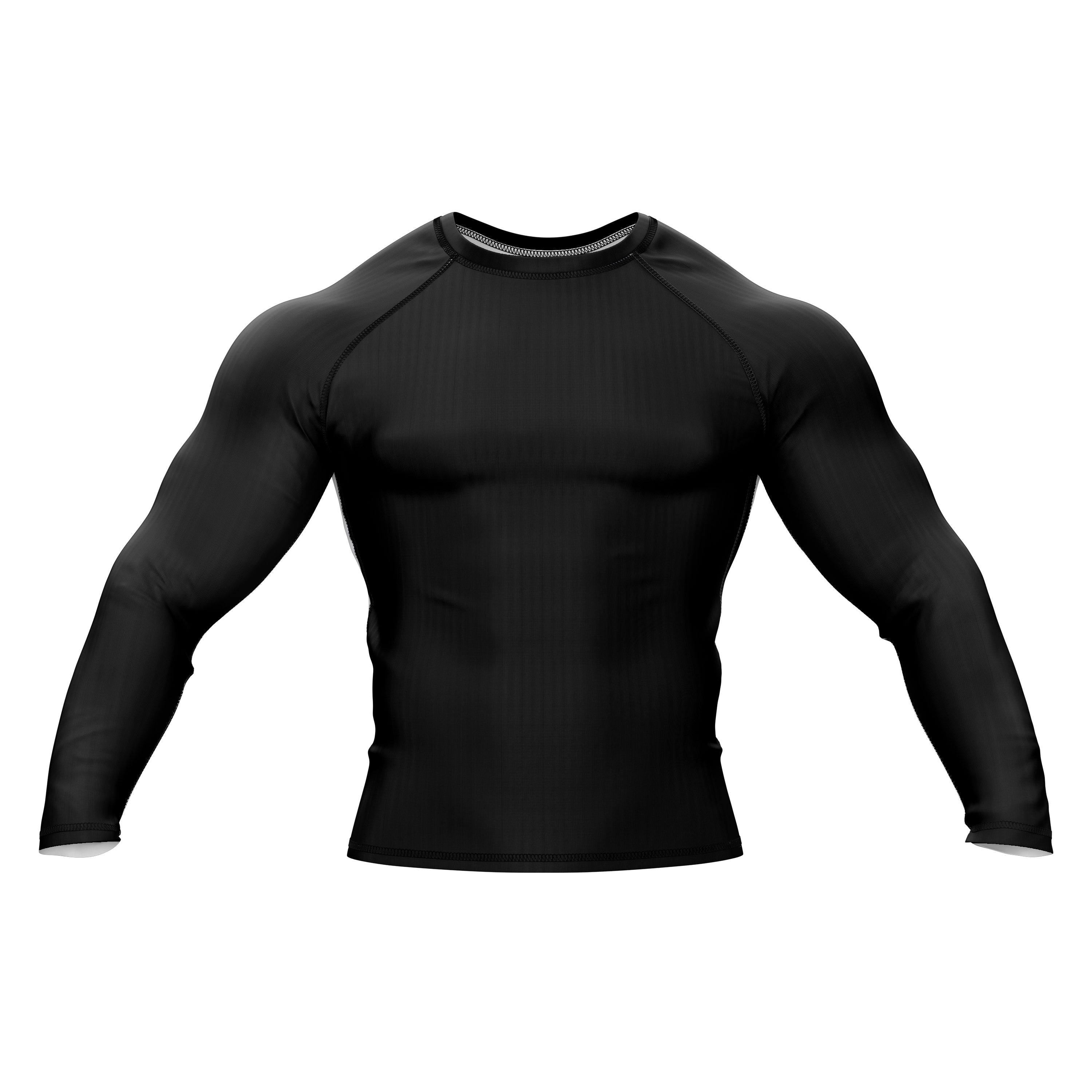 Drakos Black Ranked BJJ Rashguard
