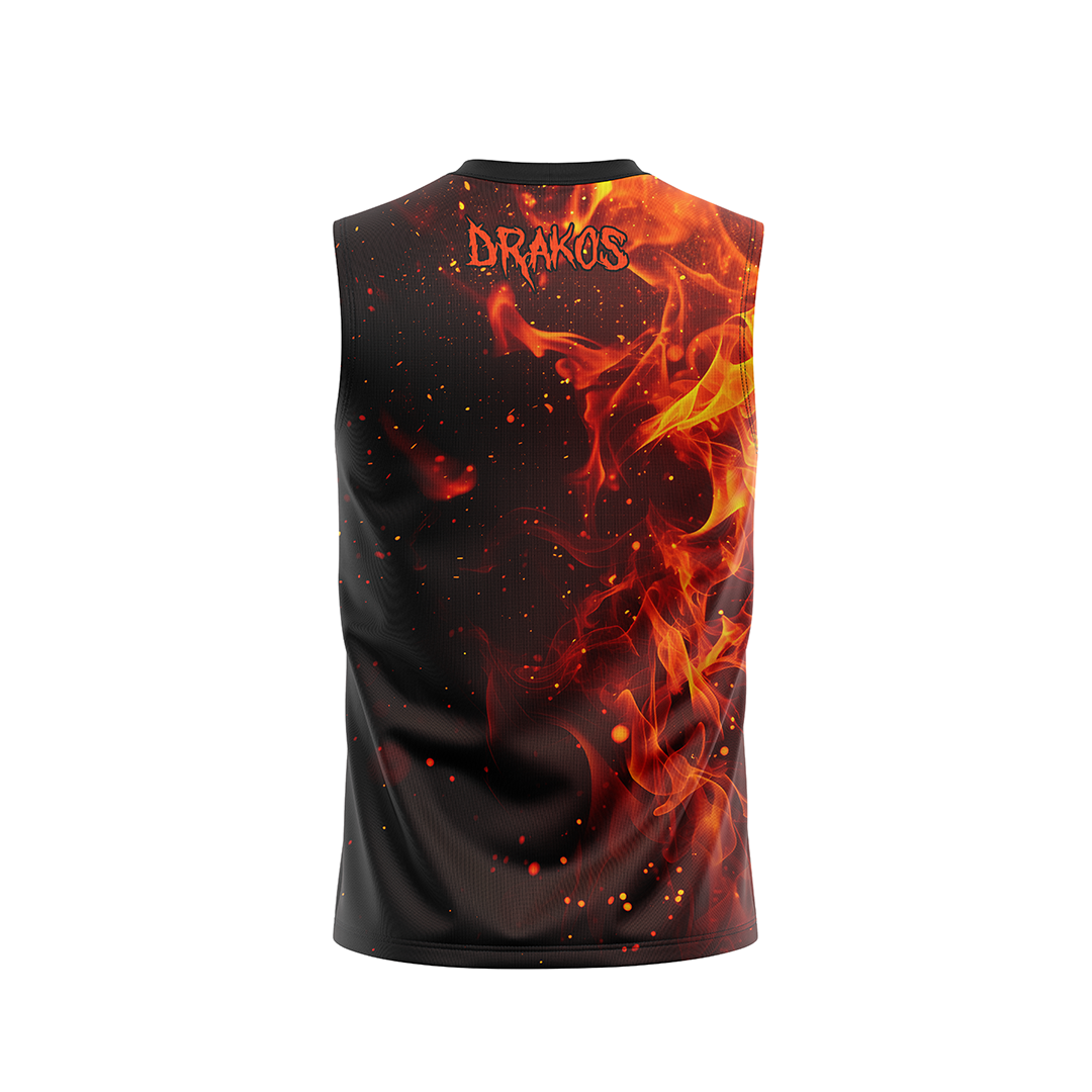 Drakos The Inferno Strike Premium Rashguard