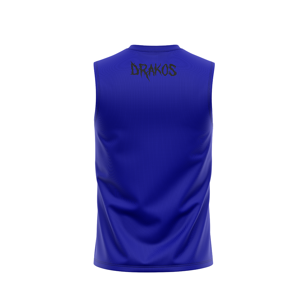 Drakos Blue Ranked BJJ Rashguard