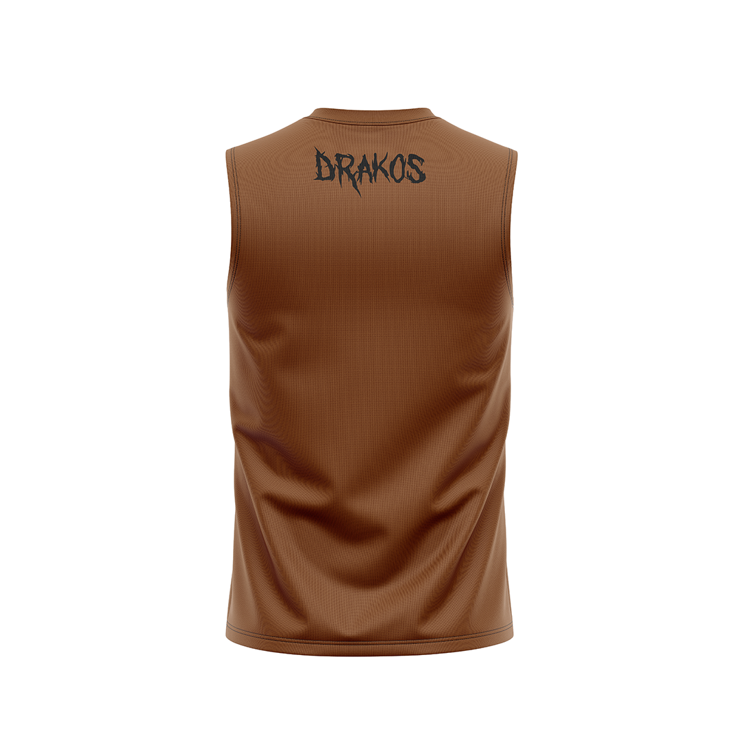 Drakos Brown Ranked BJJ Rashguard
