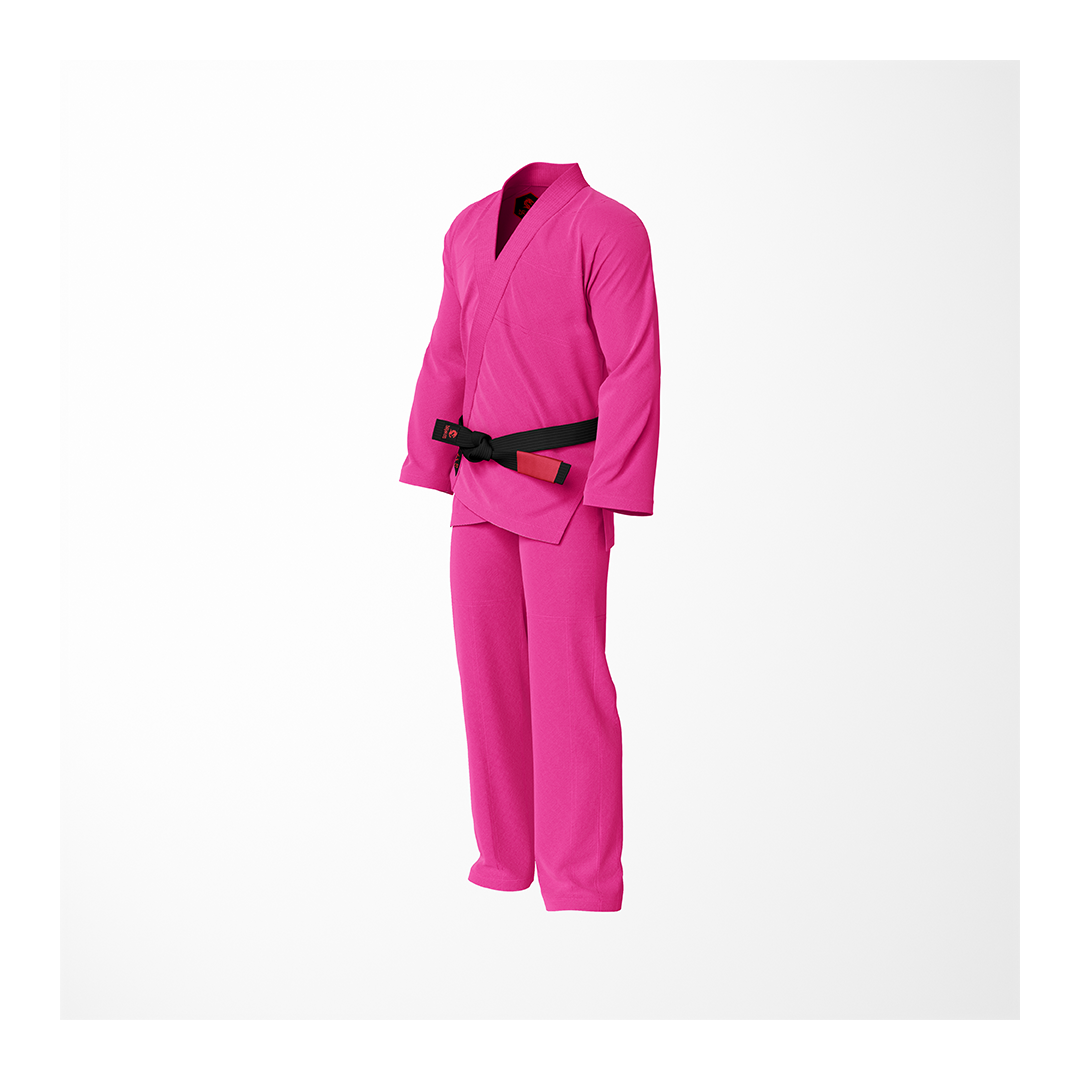 Drakos Plain Pink BJJ GI