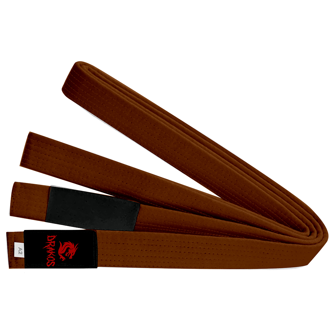 Drakos Ranked Brown BJJ Belt