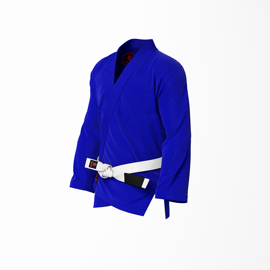 Drakos Plain Blue BJJ Jacket