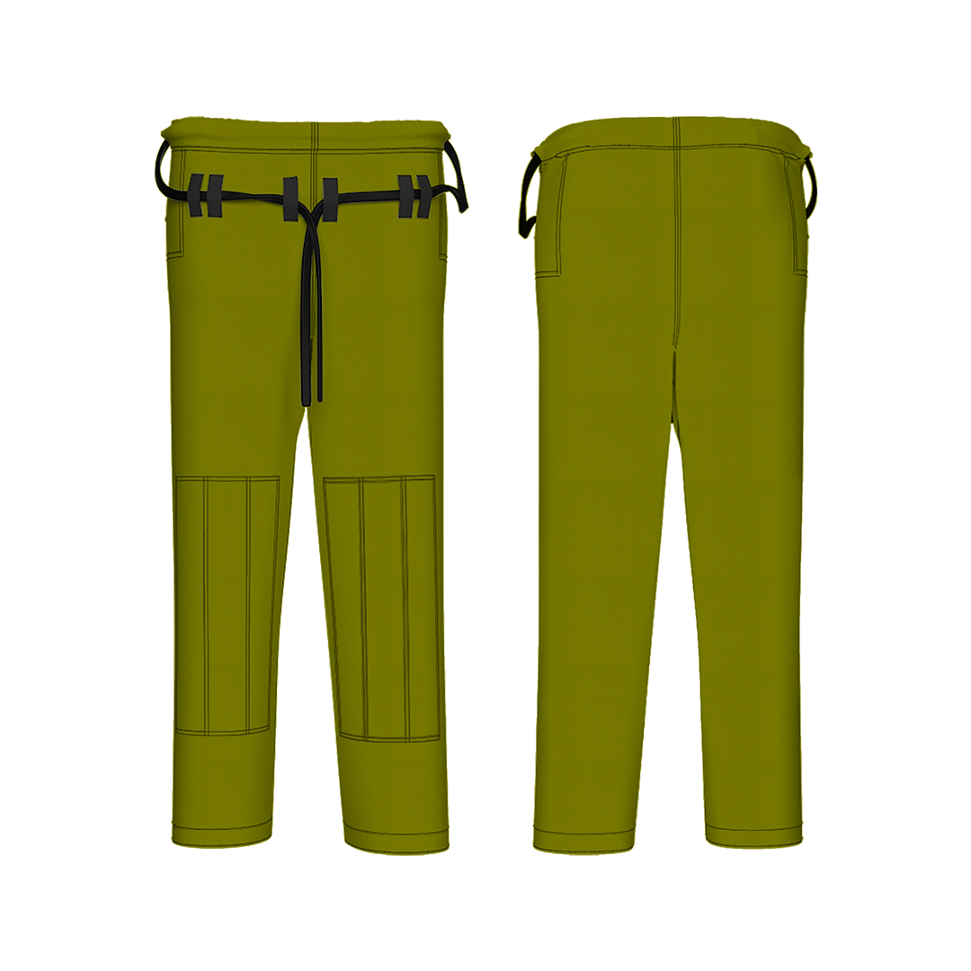 Drakos Plain Olive BJJ Pant