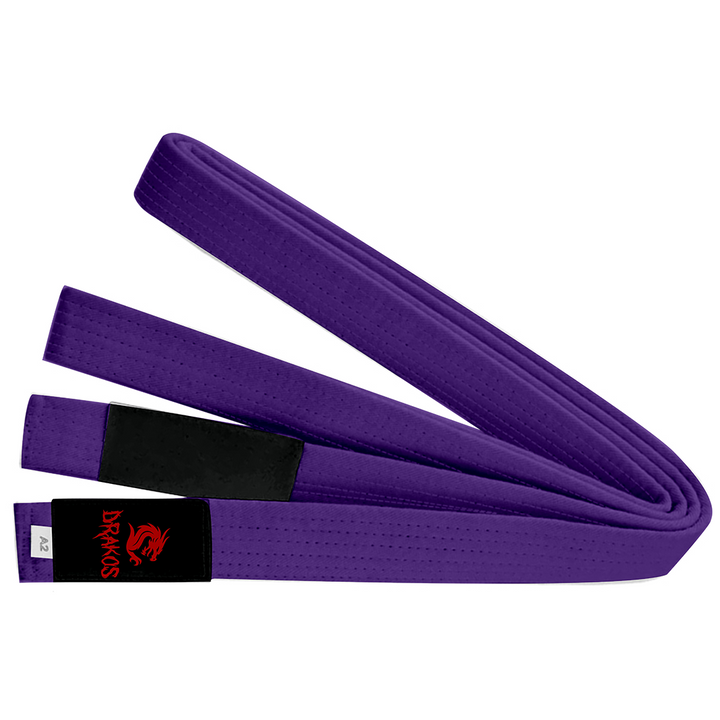 Drakos Ranked Purple BJJ Belt