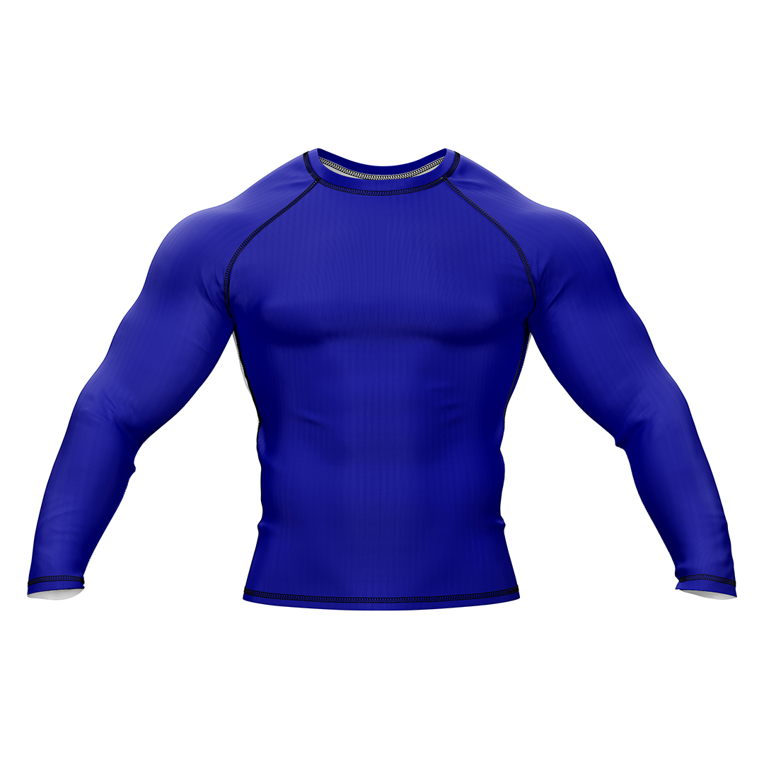 Drakos Blue Ranked BJJ Rashguard