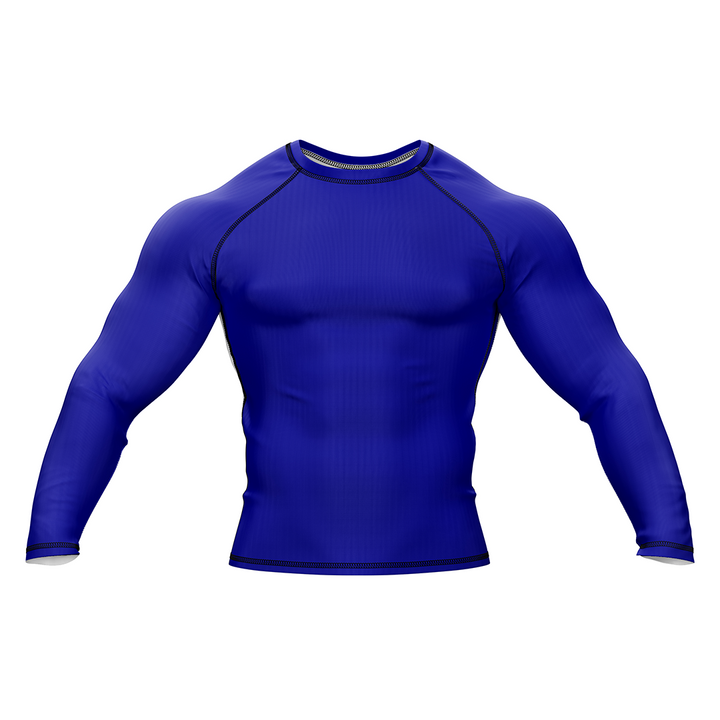 Drakos Blue Ranked BJJ Rashguard