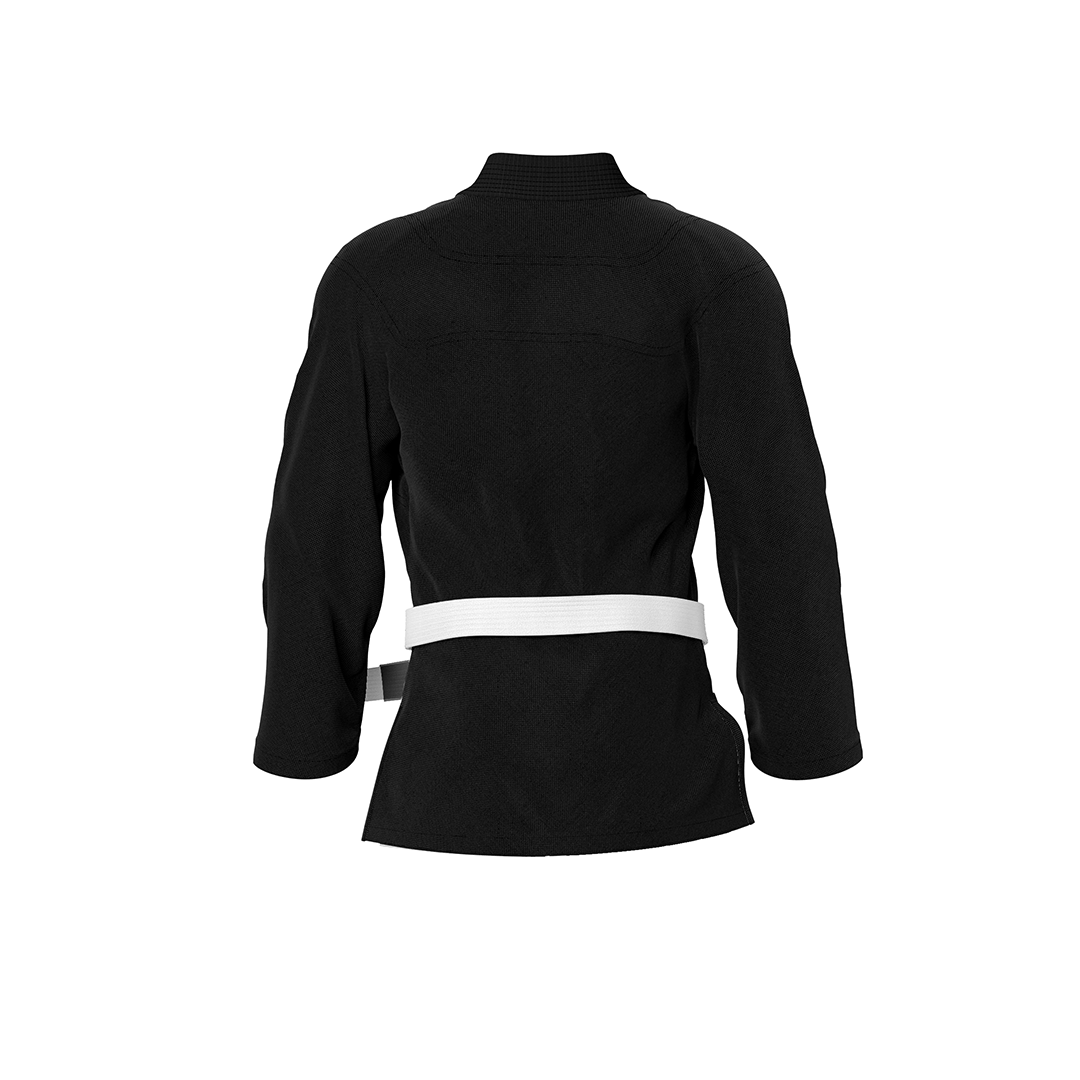 Drakos Plain Black BJJ Jacket