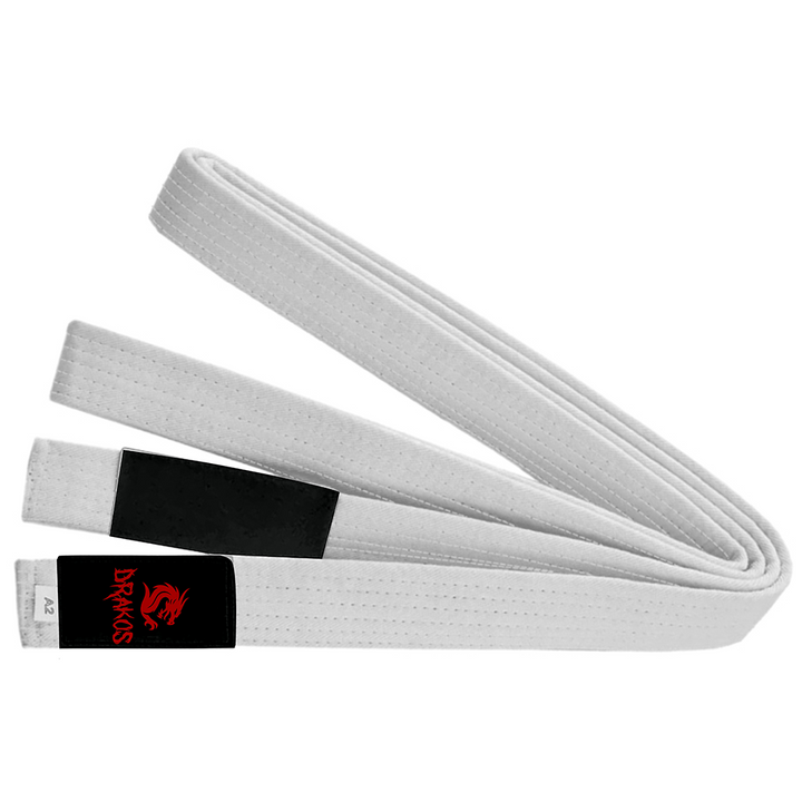 Drakos Ranked White BJJ Belt