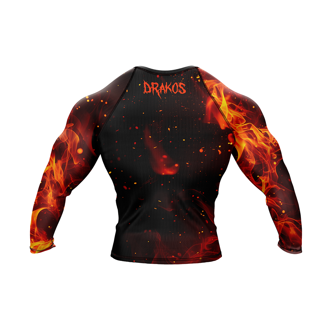 Drakos The Inferno Strike Premium Rashguard