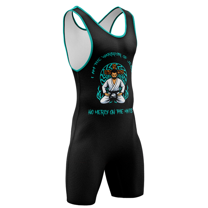 Drakos The Warrior Of Jesus Wrestling Singlet