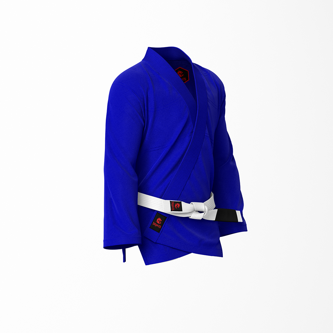 Drakos Plain Blue BJJ Jacket