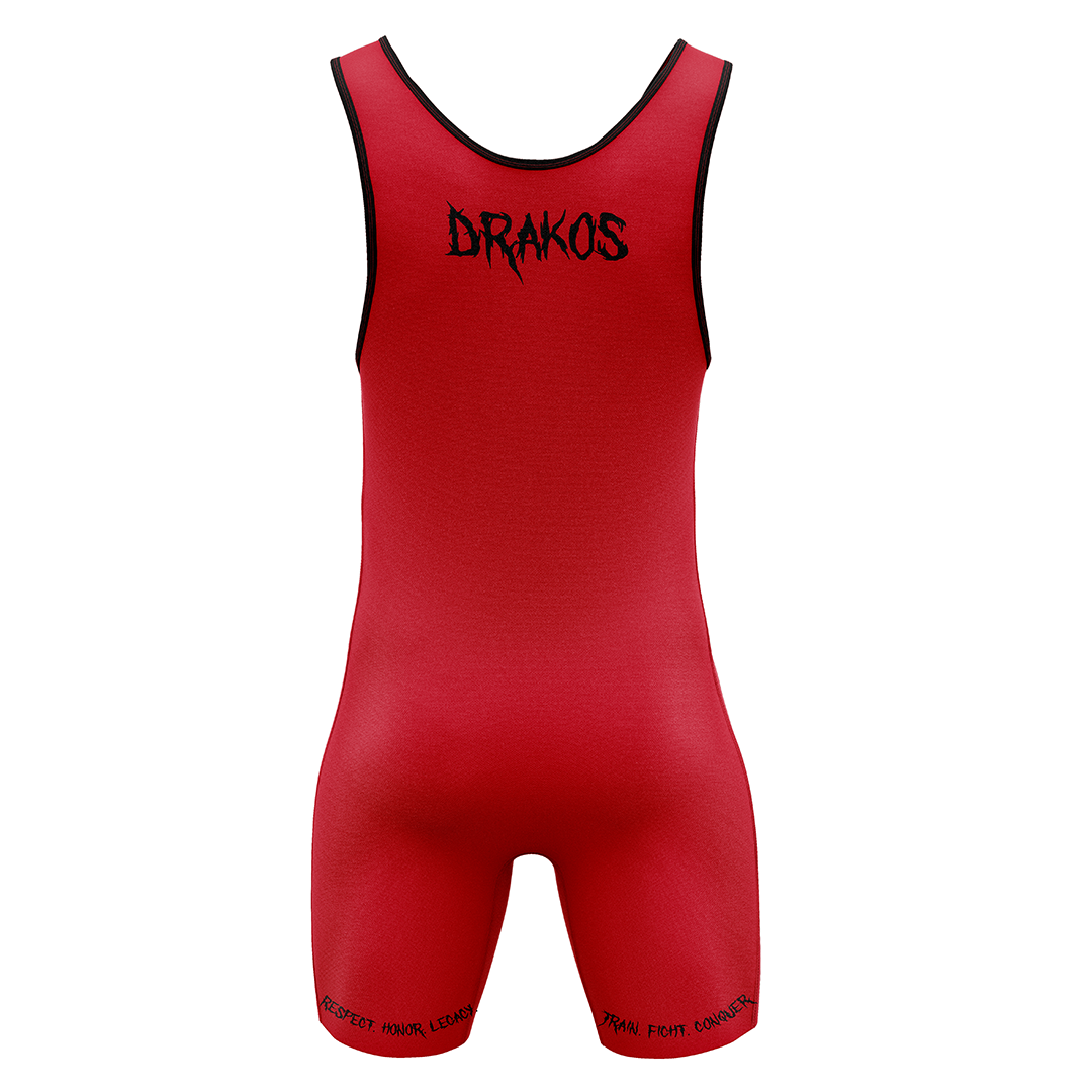 Drakos The Relentless Wrestling Singlet