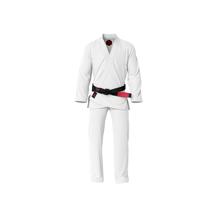 Drakos Plain White BJJ GI
