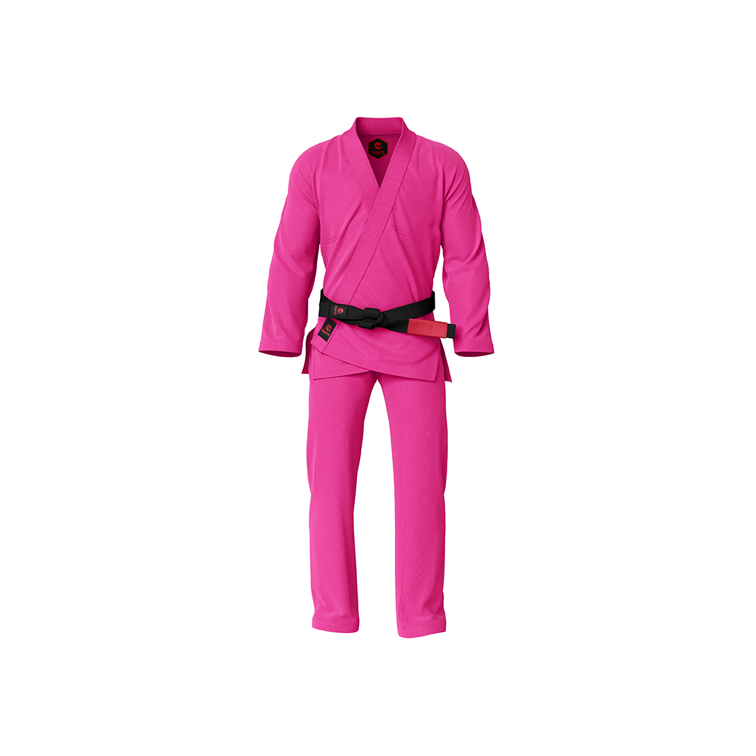 Drakos Plain Pink BJJ GI