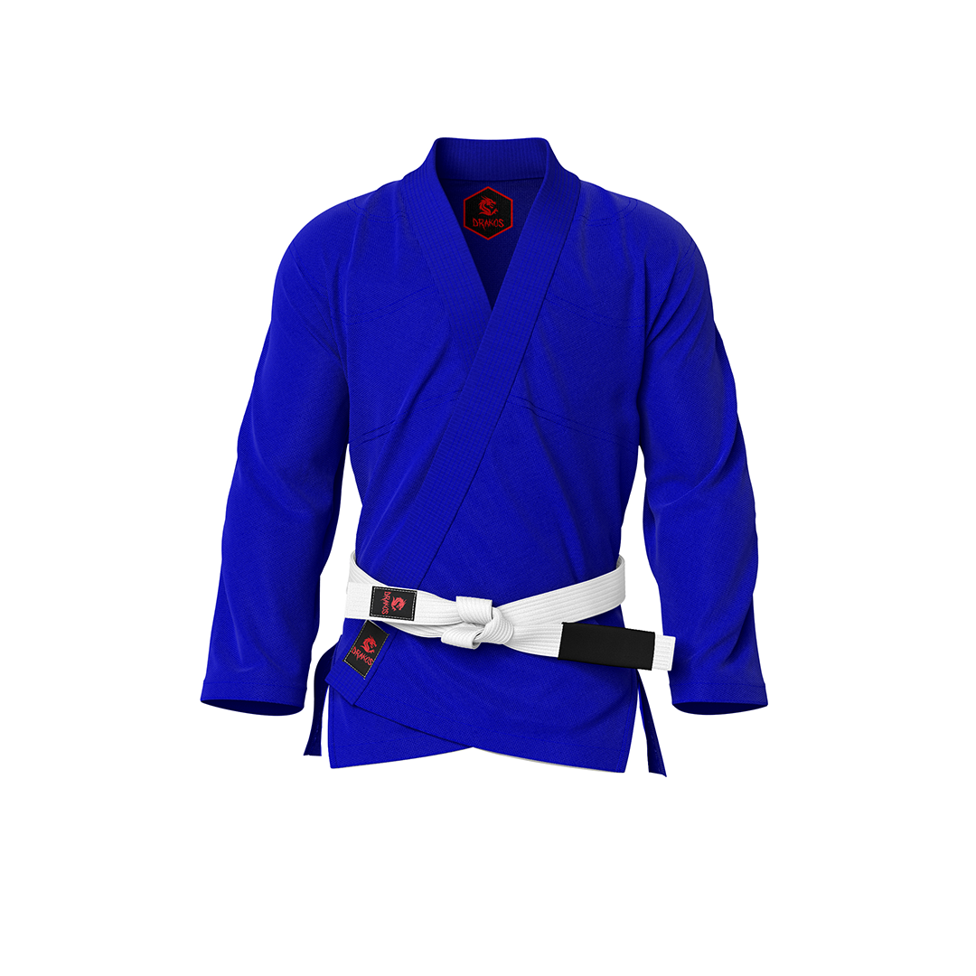 Drakos Plain Blue BJJ Jacket