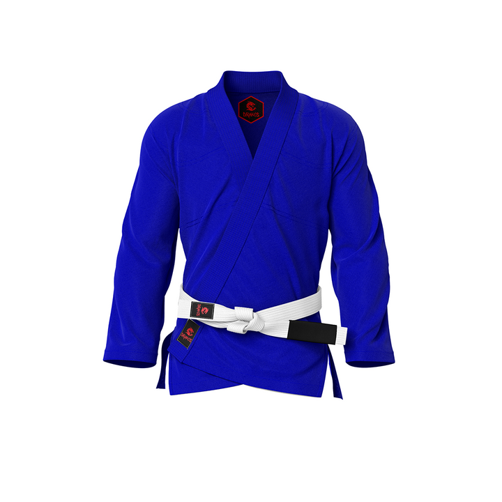 Drakos Plain Blue BJJ Jacket