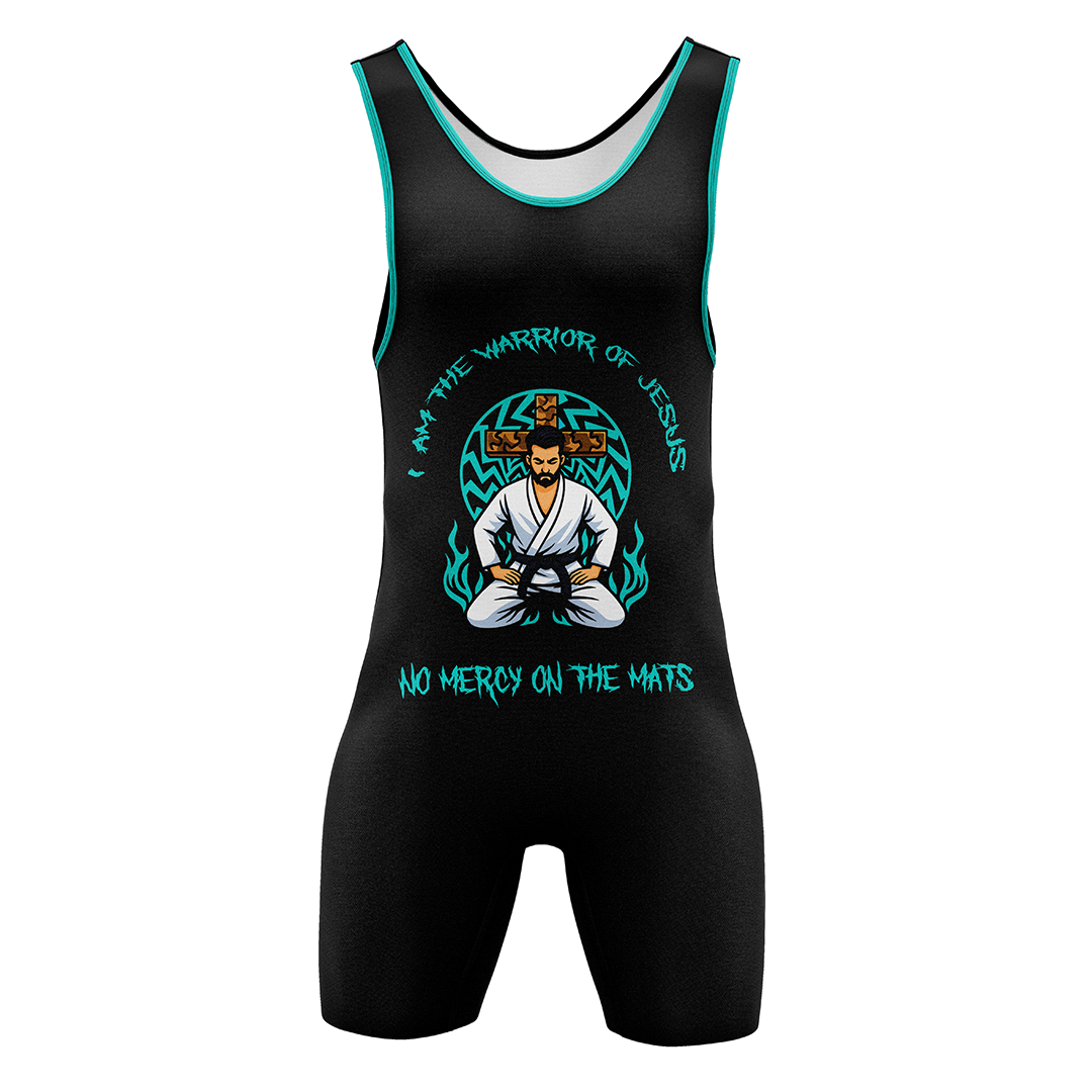 Drakos The Warrior Of Jesus Wrestling Singlet