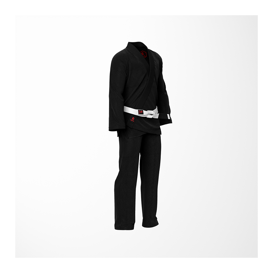 Drakos Plain Black BJJ GI