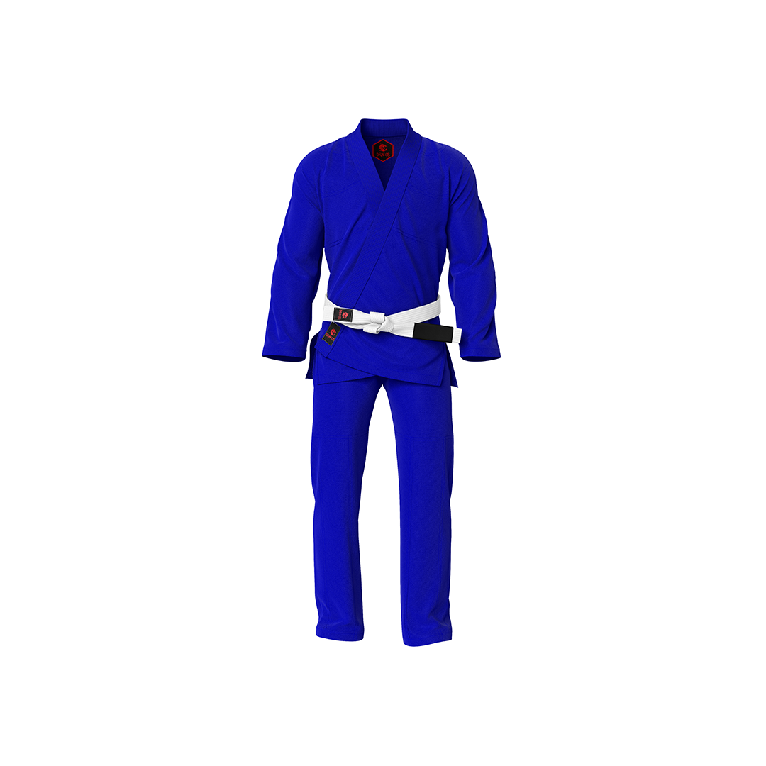 Drakos Plain Blue BJJ GI