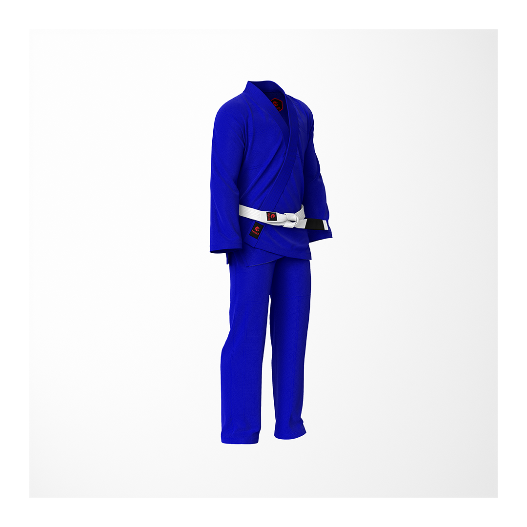 Drakos Plain Blue BJJ GI