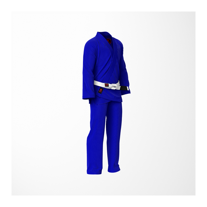 Drakos Plain Blue BJJ GI