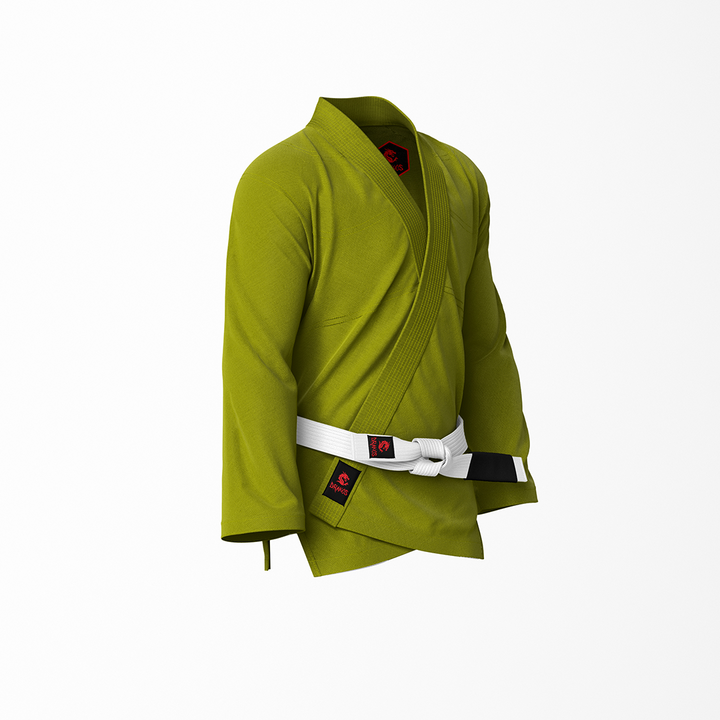 Drakos Plain Olive BJJ Jacket