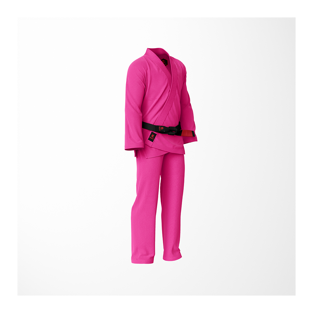 Drakos Plain Pink BJJ GI