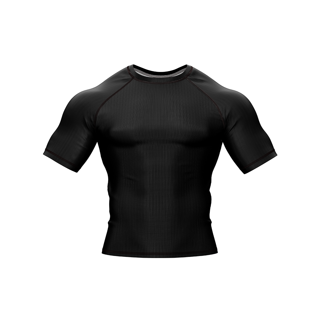 Drakos Black Ranked BJJ Rashguard