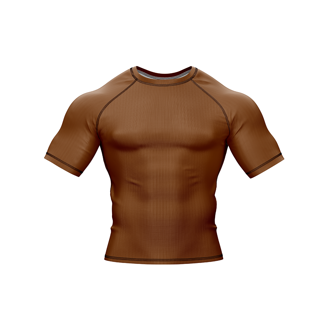 Drakos Brown Ranked BJJ Rashguard