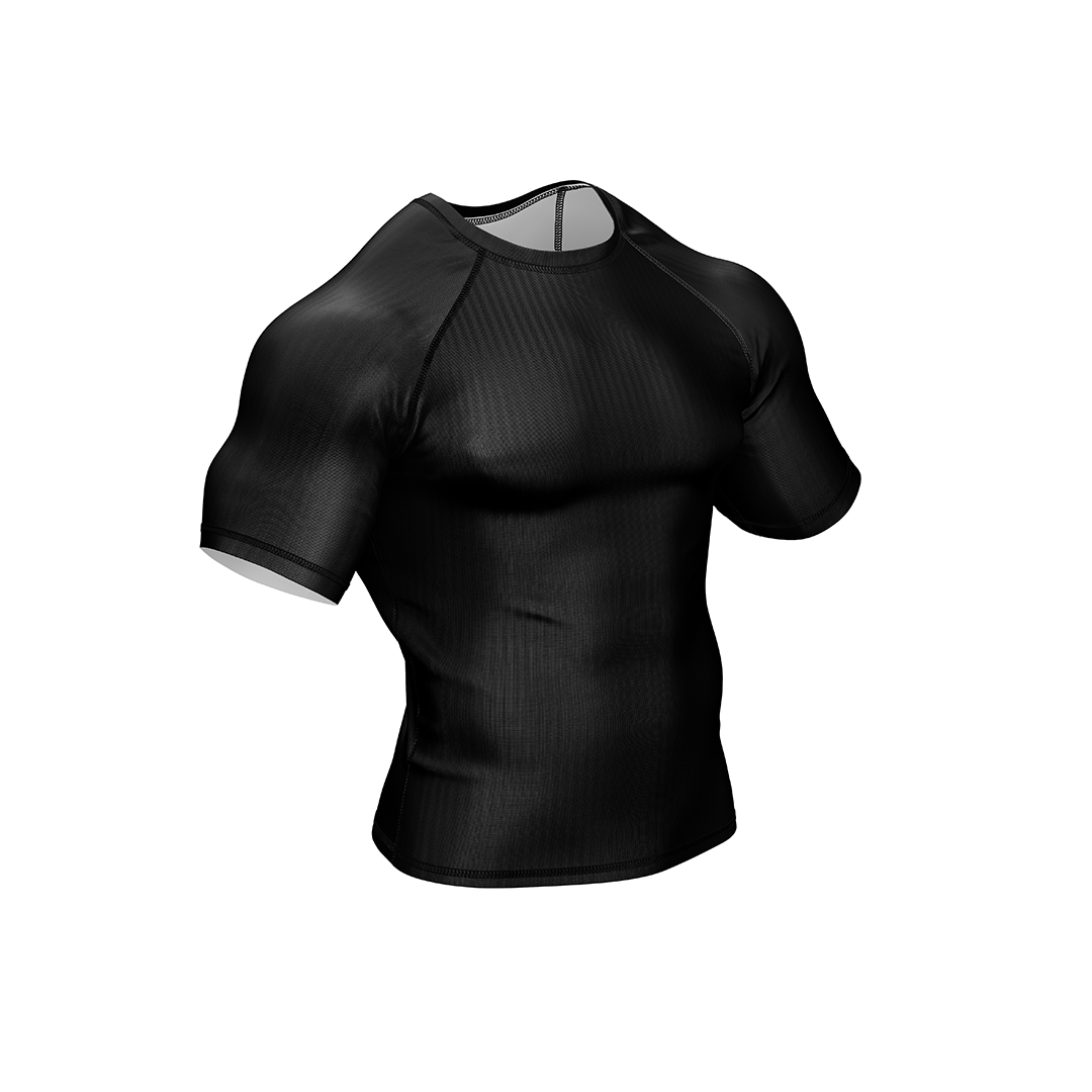 Drakos Black Ranked BJJ Rashguard