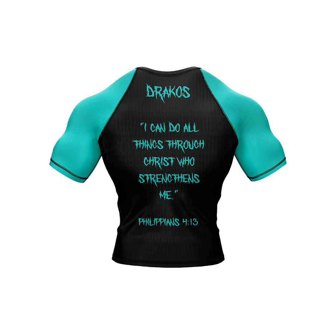 Drakos The Warrior of Jesus Premium Rashguard