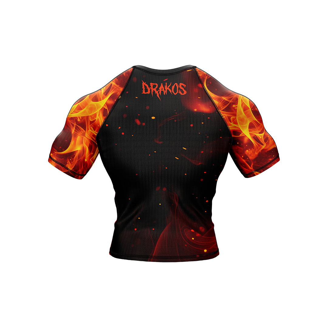 Drakos The Inferno Strike Premium Rashguard