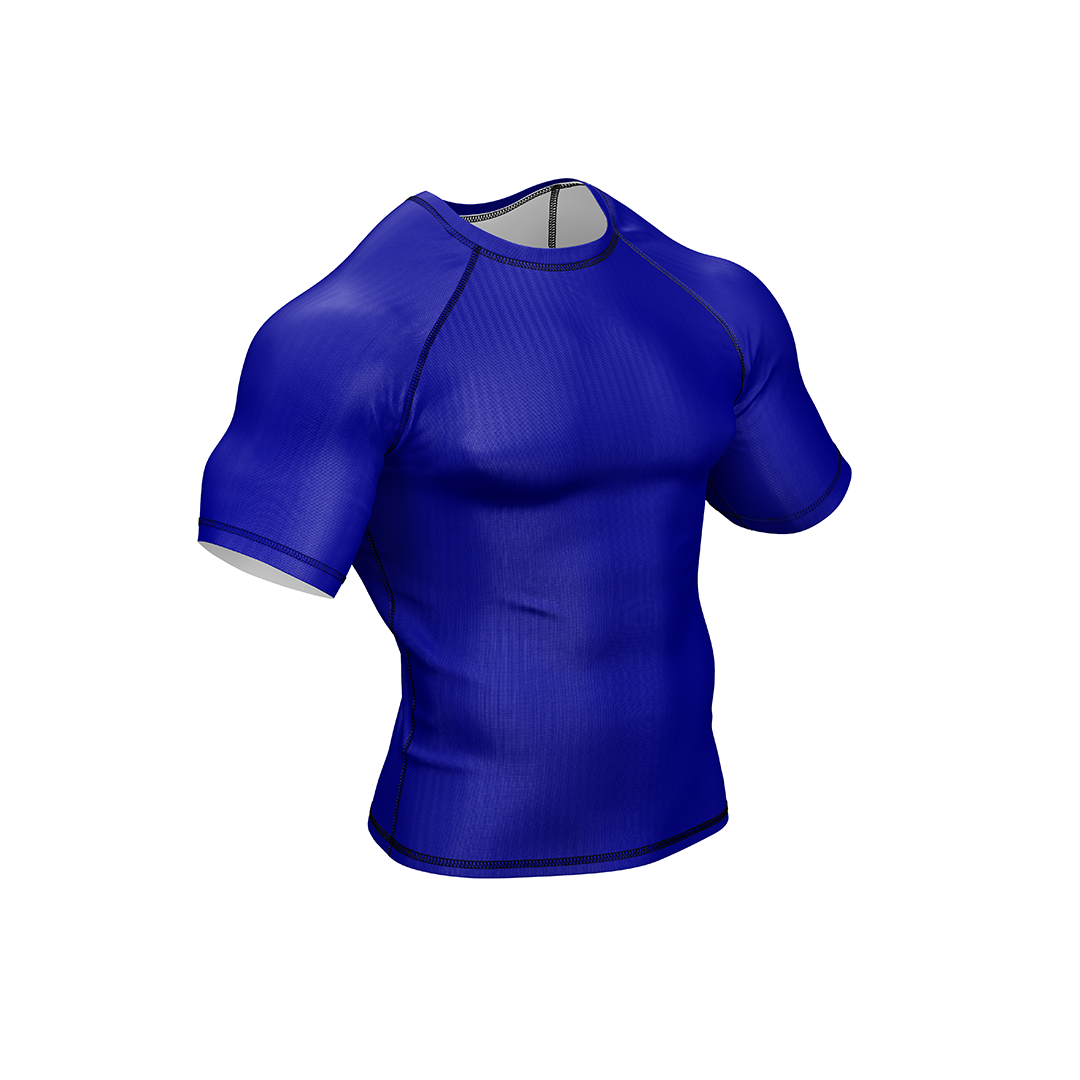 Drakos Blue Ranked BJJ Rashguard