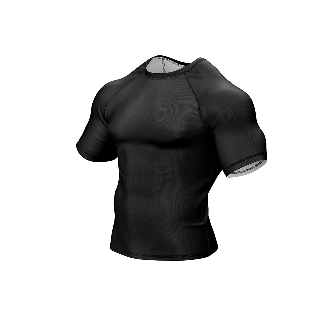 Drakos Black Ranked BJJ Rashguard